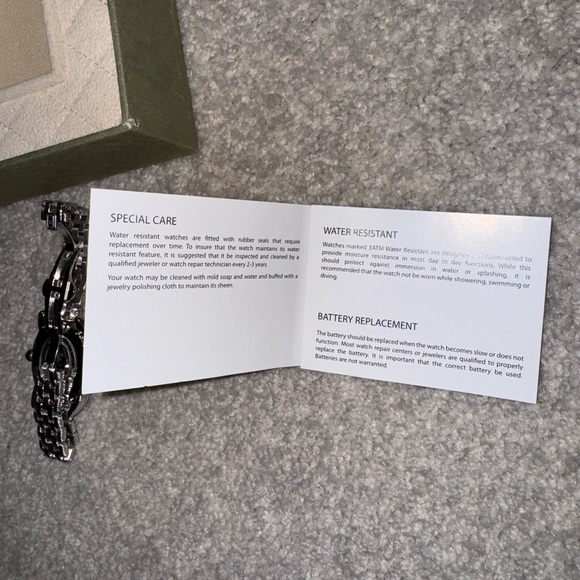 Vintage Judith Ripka Stainless steel CZ Watch - Picture 15 of 16